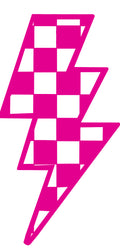 Checkered Lighting Bolt